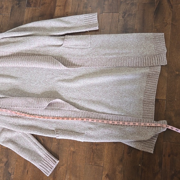 Dynamite Long Pink Cardigan - Picture 6 of 6